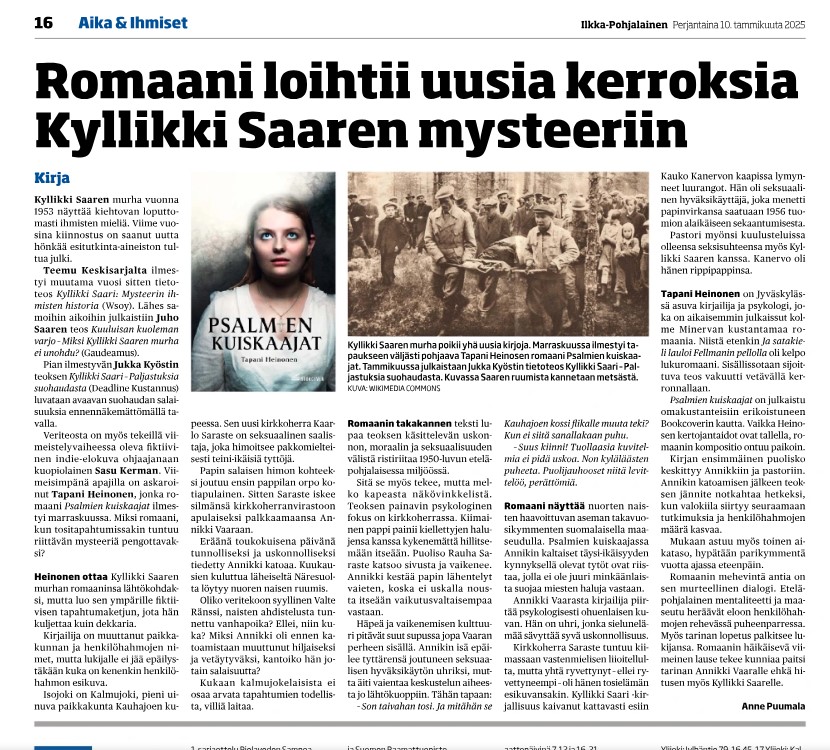 Ilkka Pohjalainen 10.1.25